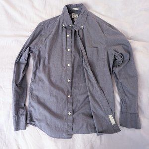 J. Crew Mens XS Slate Grey Secret Wash Shirt